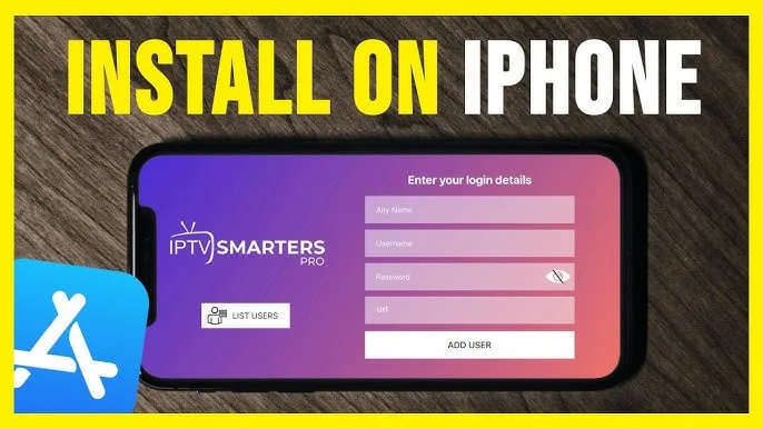Install Frixplay on iPhone — IPTV Smarters Pro from the App Store